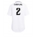 Cheap Real Madrid Daniel Carvajal #2 Home Football Shirt Women 2022-23 Short Sleeve